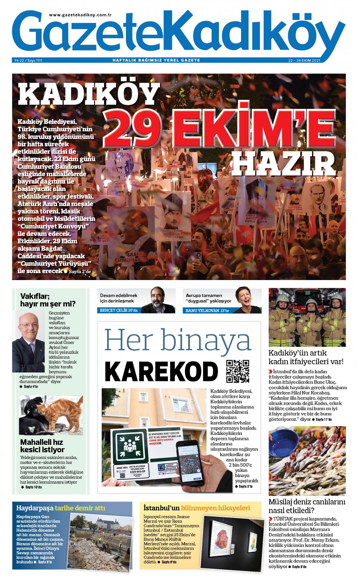 Gazete Kadıköy - 1111. Sayı